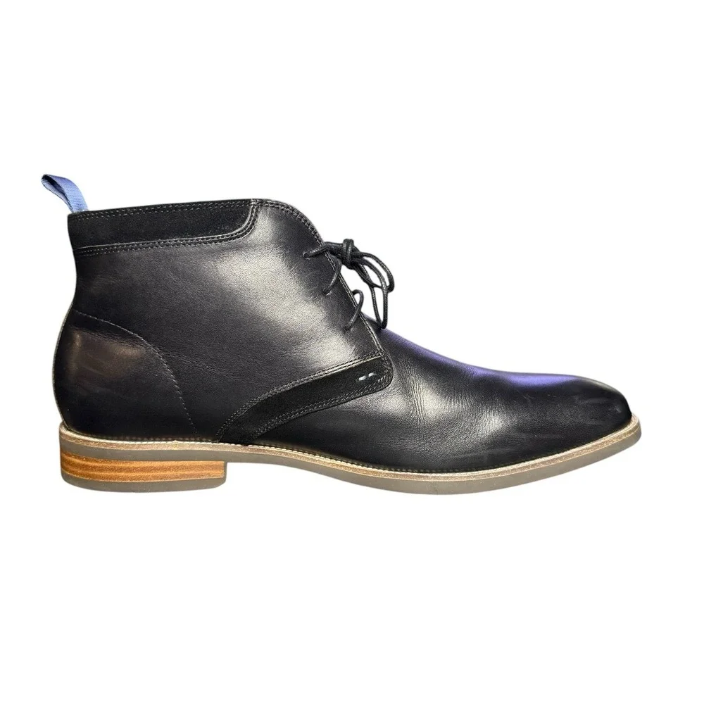 Florsheim Boot Size 11 Uptown Plain Toe Chukka Boot Black